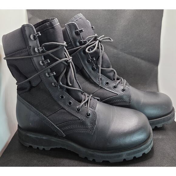 Rothco G.I. Type Sierra Sole Black Tactical Boots Sz 7 - Military Style Footwear - Picture 1 of 10